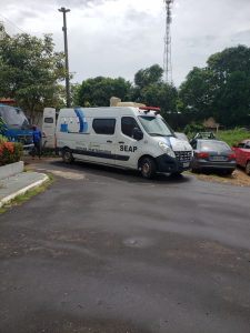 Imagem da notícia - Policiais de Manacapuru e Seap realizam transferência de 24 presos para Manaus