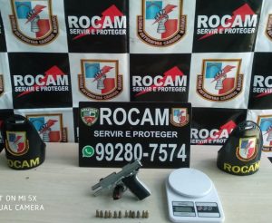 Imagem da notícia - Homem é preso com arma de fogo no bairro Cidade de Deus