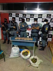 Imagem da notícia - Polícia Militar apreende entorpecentes no município de Jutaí
