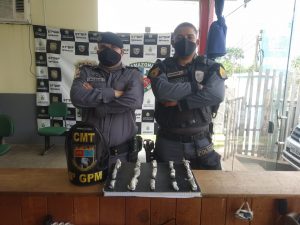 Imagem da notícia - Polícia Militar detém suspeito de tráfico de drogas no município de Ipixuna