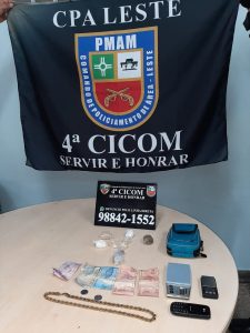 Imagem da notícia - Homem é preso por tráfico de entorpecentes na zona leste