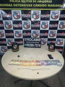 Imagem da notícia - Rocam detêm suspeitos com drogas na zona leste