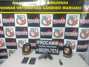 Imagem da notícia - Rocam detêm três homens por roubo no bairro Alvorada