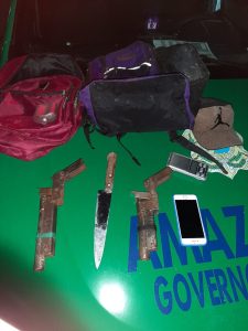 Imagem da notícia - 26ª Cicom detêm suspeitos de roubo e porte ilegal de arma de fogo