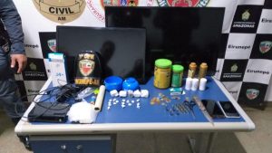 Imagem da notícia - Em Eirunepé, homem é detido com drogas e munições