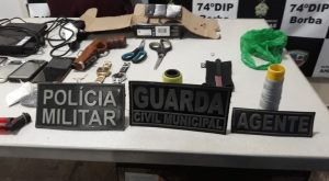 Imagem da notícia - Polícia Militar detém homem com drogas e dinheiro em Borba