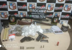 Imagem da notícia - PM prende 16 pessoas e apreende seis armas de fogo durante o fim de semana