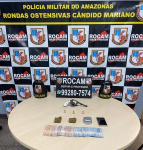 Imagem da notícia - Durante o fim de semana, PM prende 21 pessoas e apreende armas e munições em Manaus
