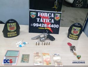 Imagem da notícia - PM detém homem com arma de fogo em um bar no bairro Cidade Nova