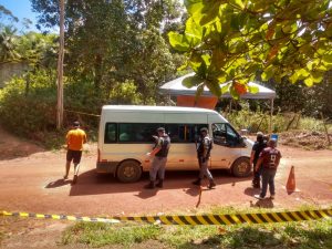 Imagem da notícia - Policiais realizam ações de prevenção ao coronavírus no interior
