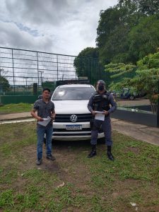 Imagem da notícia - Veículo roubado é recuperado na zona norte de Manaus