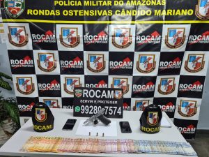 Imagem da notícia - Dois homens são detidos por roubo e porte ilegal de arma de fogo