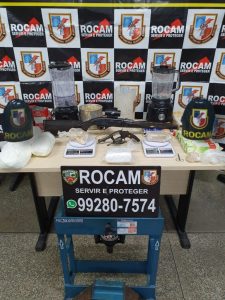 Imagem da notícia - Rocam detêm homem por tráfico de drogas e posse de arma de fogo
