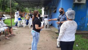 Imagem da notícia - Polícia Civil promove em parceria com Forças de Segurança sanitização de DIP em Codajás