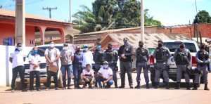 Imagem da notícia - PC promove ação integrada com as forças de segurança e Prefeitura de Pauini no combate à Covid-19