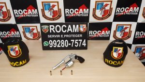 Imagem da notícia - Rocam prende homem com revólver no bairro Mutirão
