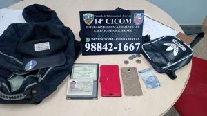 Imagem da notícia - Polícia Militar, por meio da 14ª Cicom, detém dois homens por roubo no bairro Tancredo Neves