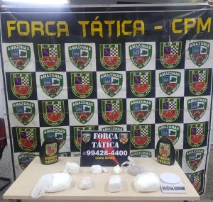 Imagem da notícia - Força Tática detém casal por tráfico de drogas no bairro Alvorada