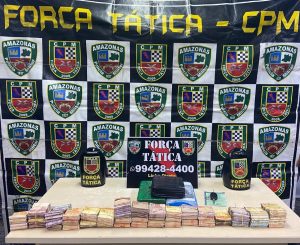 Imagem da notícia - Força Tática detém homem em posse de drogas em Manaus