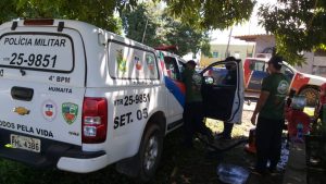 Imagem da notícia - PM entrega EPIs, testes rápidos e insumos para a tropa de Humaitá