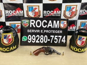 Imagem da notícia - Policiais militares detêm homem com arma de fogo na zona oeste