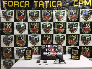 Imagem da notícia - Em Manaus, PM prende dez pessoas, apreende adolescente e recupera veículos