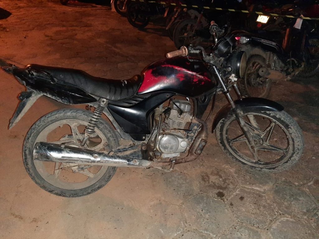 Veículo apreendido pelo Batalhão de Polícia Militar. Foto: Divulgação/PMAM