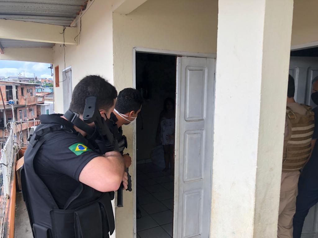 A operação ocorreu em bairros distintos da zona oeste de Manaus. FOTO: Divulgação / PC-AM.