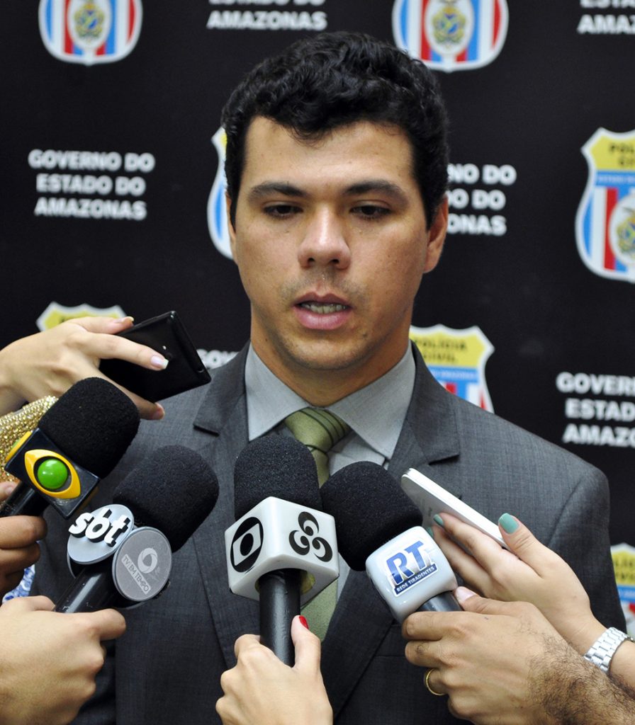 Delegado Márcio André Campos, titular do 25º DIP.