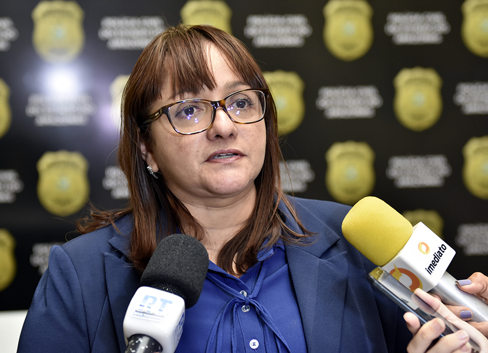 Delegada Sylvia Laureana Chaves, titular do 36º DIP.