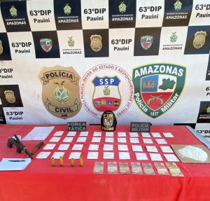 Imagem da notícia - Polícia Civil prende dupla pelo crime de tráfico de drogas em Pauini