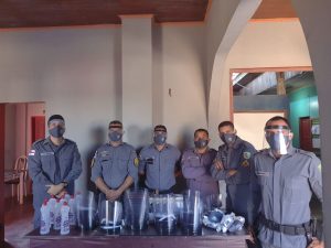 Imagem da notícia - Polícia Militar de Eirunepé recebe EPIs para proteção contra o novo coronavírus