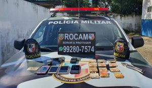 Imagem da notícia - Rocam detém três infratores por roubo na zona norte de Manaus