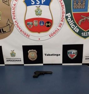 Imagem da notícia - PM detém homem em Tabatinga por furto e porte de simulacro