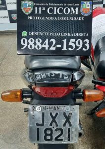 Imagem da notícia - PM detém condutor de motocicleta por adulteração de veículo