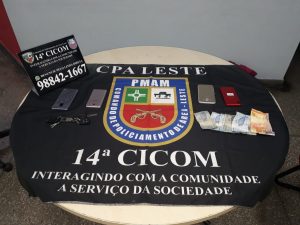 Imagem da notícia - Policiais militares da 14ª Cicom detêm dupla por roubo na zona norte