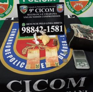 Imagem da notícia - PMs flagram homens com drogas em carro de transporte por aplicativo