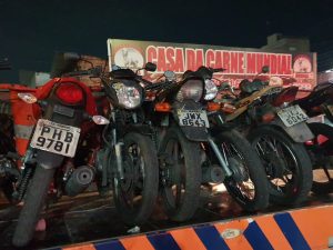 Imagem da notícia - Policiais apreendem 16 motocicletas durante ação ‘Tempestade III’