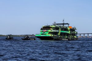 Imagem da notícia - Amazonas reforça combate ao narcotráfico com Base Fluvial Arpão