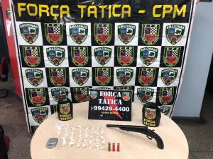 Imagem da notícia - Força Tática detém homem por suspeita de tráfico de drogas