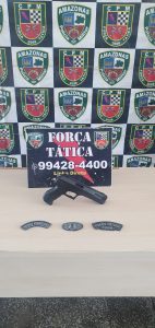 Imagem da notícia - PM detêm trio por roubo e com simulacro de arma na zona oeste