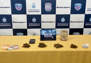 Imagem da notícia - Polícia Civil prende jovem por tráfico de drogas, em Manacapuru