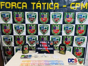 Imagem da notícia - PM detém homem por tráfico de drogas na zona oeste de Manaus