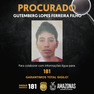 Imagem da notícia - PC solicita ajuda da população para localizar autor de homicídio ocorrido na Compensa