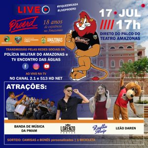 Imagem da notícia - Live para comemorar os 18 anos do Proerd ocorre nesta sexta (17/07)