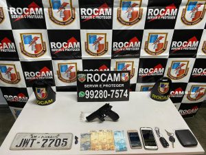 Imagem da notícia - Rocam detém homens por roubo majorado na zona centro-sul