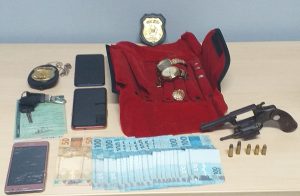 Imagem da notícia - Polícia Civil prende homem que alugava arma para bando praticar roubos