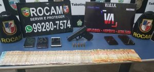 Imagem da notícia - Rocam apreende homem portando arma de fogo ilegal em Tabatinga