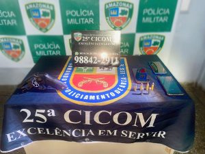Imagem da notícia - 25ª Cicom detêm homem e apreende adolescente por roubo