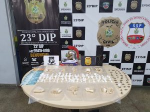 Imagem da notícia - PC prende indivíduos pelo crime de tráfico de drogas no bairro Cidade Nova